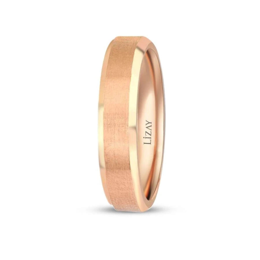 Classic Rose Gold Wedding Band