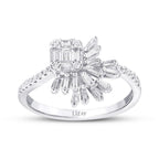 0.36 Carat Diamond Baguette Ring