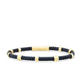 Gold Spiral-Detail Men’s Bracelet