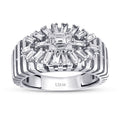 0.51 Carat Diamond Baguette Ring