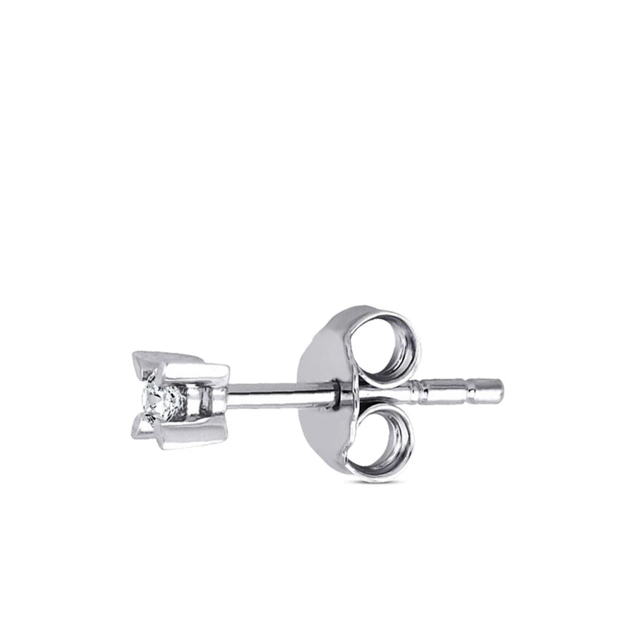 0.10 Carat Diamond Men's Earrings
