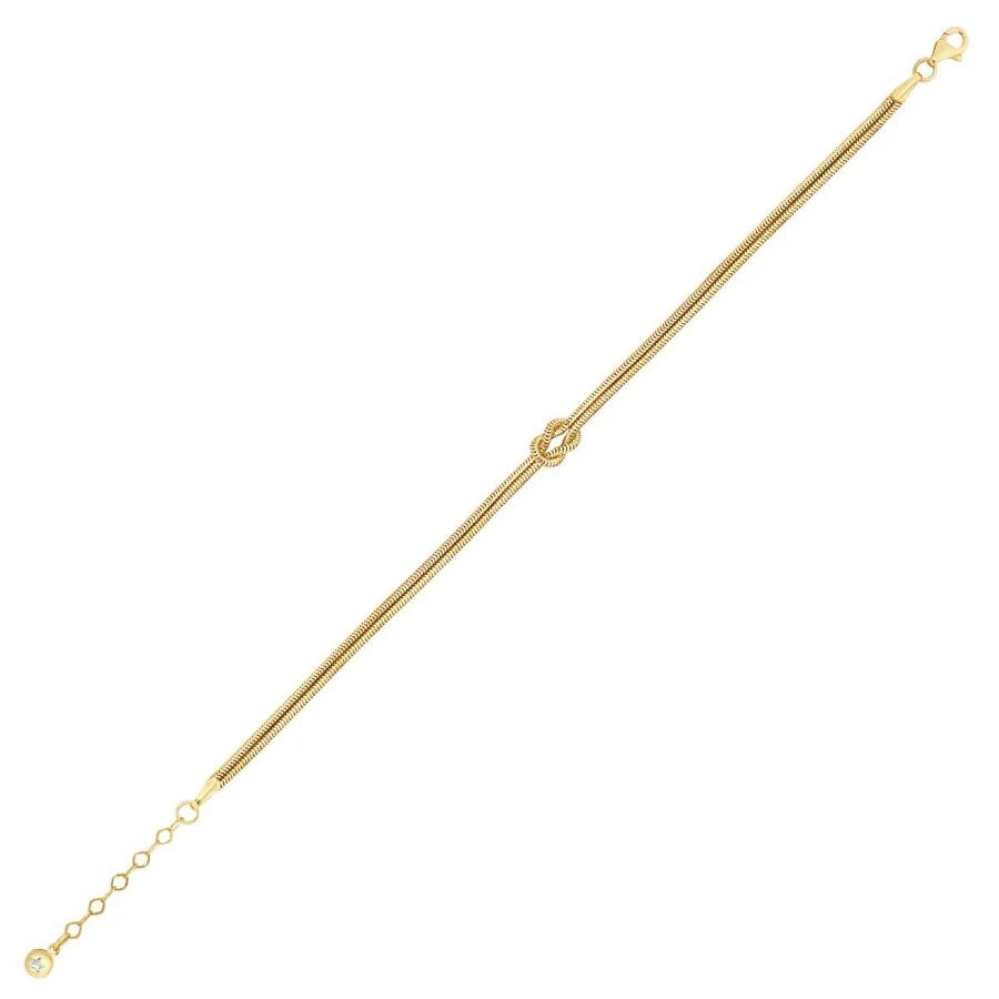 Gold Knot Bracelet