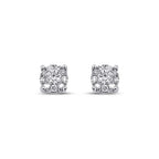 0.16 Carat Diamond Solitaire Earrings
