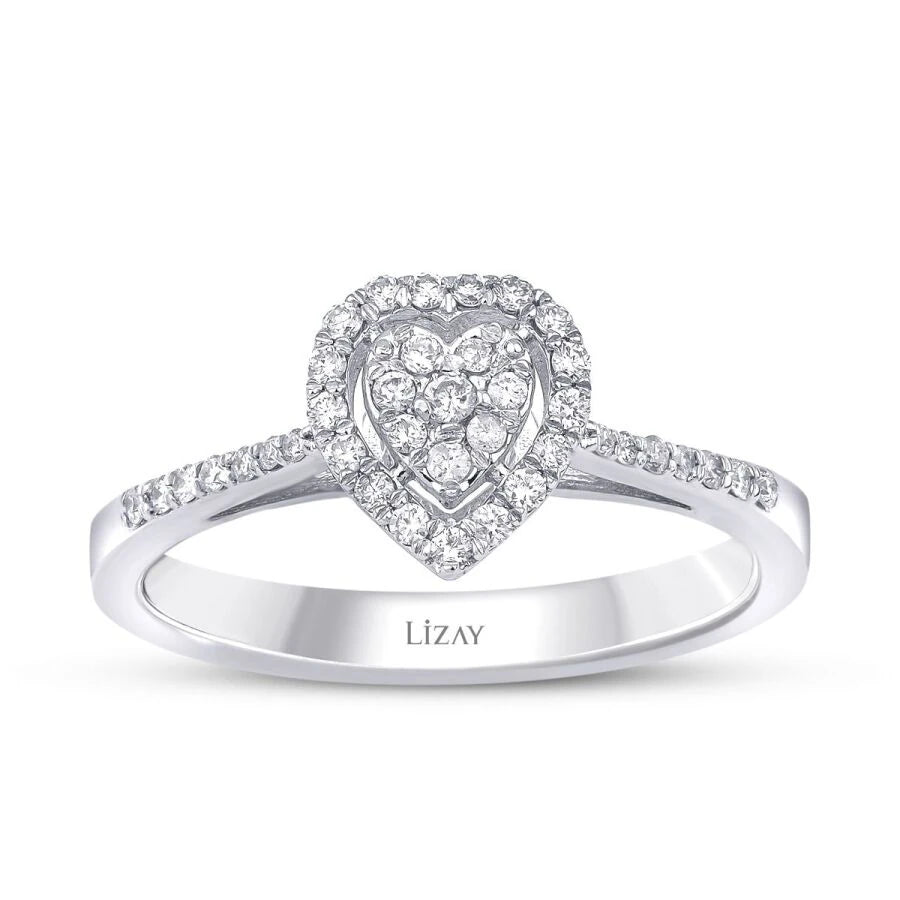 0.74 Carat Diamond Heart Set