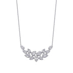 0.65 Carat Diamond Baguette Necklace