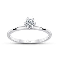 0.25 Carat Diamond Round Solitaire Engagement Ring