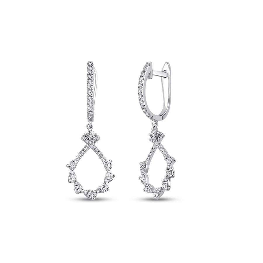 0.58 Carat Diamond Trend Earrings
