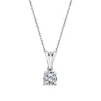 0.24 Carat Diamond Solitaire Necklace