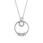 0.25 Carat Diamond Baguette Necklace