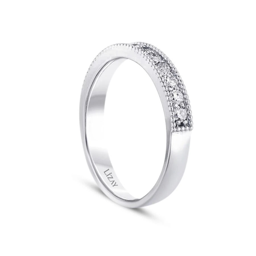 0.25 Carat Diamond Half-Eternity Ring