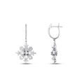 1.76 Carat Diamond Baguette Earrings