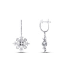 1.76 Carat Diamond Baguette Earrings