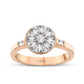 0.37 Carat Diamond Baguette Trend Ring