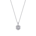 0.49 Carat Diamond Baguette Necklace