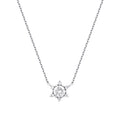 0.36 Carat Diamond Trend Flower Necklace