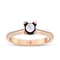 0.10 Carat Diamond Solitaire Engagement Ring