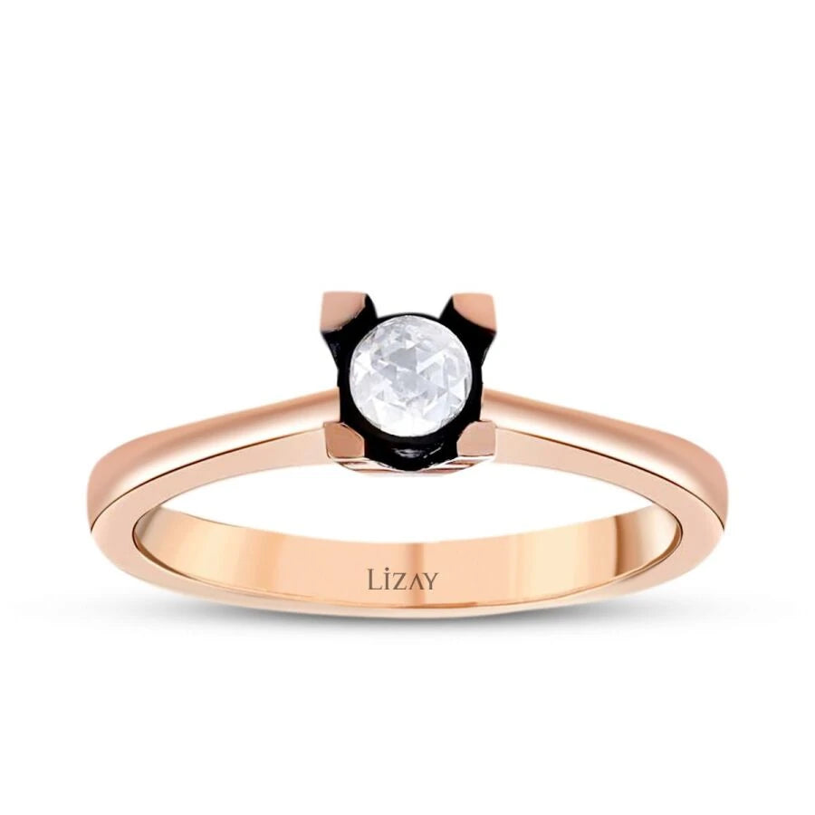 0.10 Carat Diamond Solitaire Engagement Ring