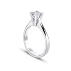 0.40 Carat Diamond Round Solitaire Engagement Ring