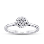 0.15 Carat Diamond-Effect Ring