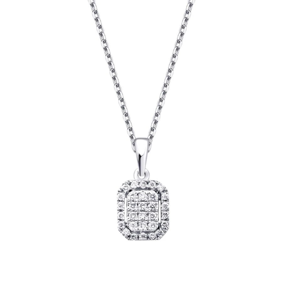 0.12 Carat Diamond Trend Necklace