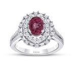 7.21 Carat Diamond Ruby Set