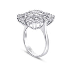 1.36 Carat Diamond Baguette Ring