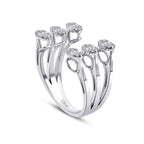 0.39 Carat Diamond Baguette Ring