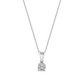 0.24 Carat Diamond Solitaire Necklace