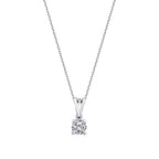 0.24 Carat Diamond Solitaire Necklace