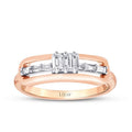 0.37 Carat Diamond Baguette Ring
