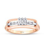 0.37 Carat Diamond Baguette Ring