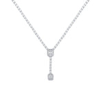 Gold Tennis Baguette Neckband