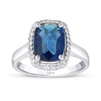 8.56 Carat Diamond Sapphire Set