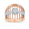 0.62 Carat Diamond Baguette Ring