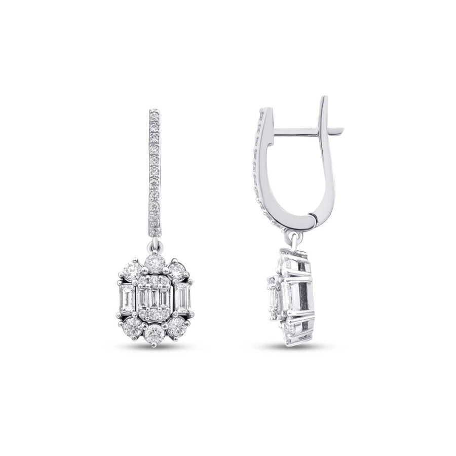 2.28 Carat Diamond Baguette Set