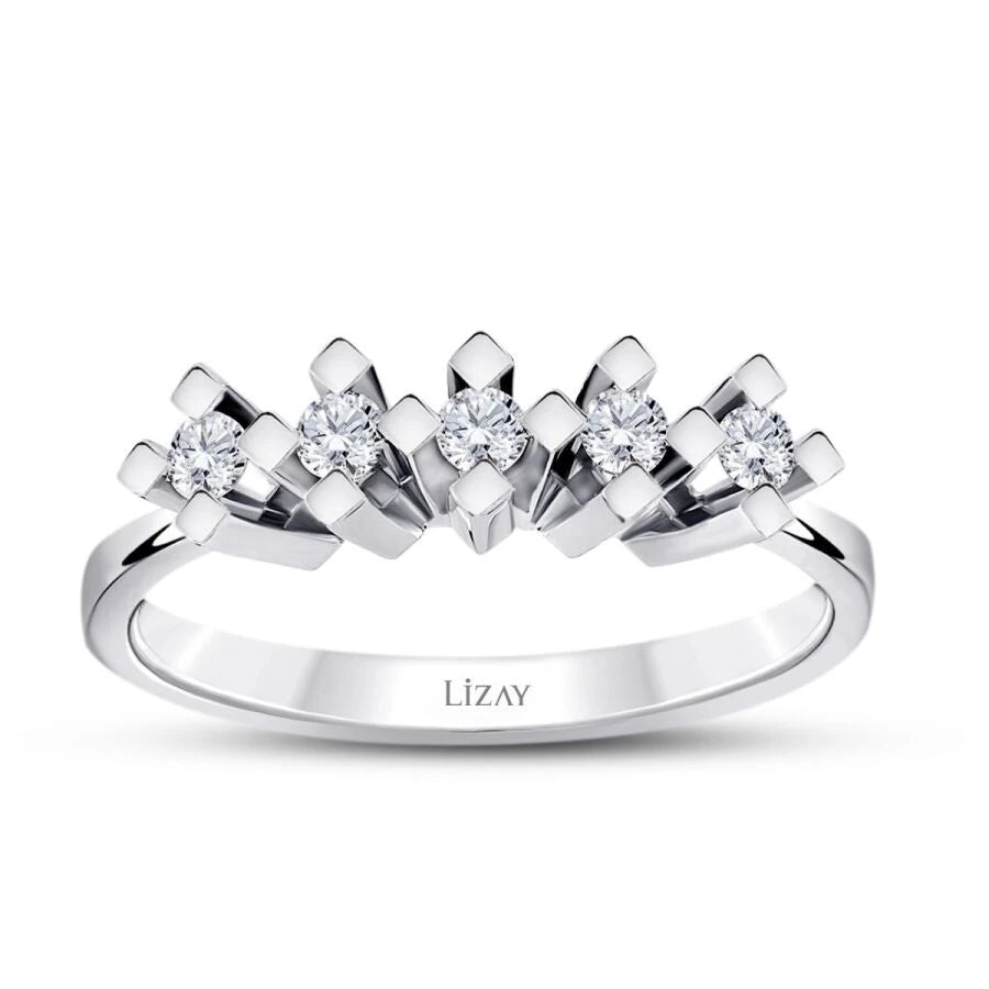 0.40 Carat Diamond Five-Stone Ring