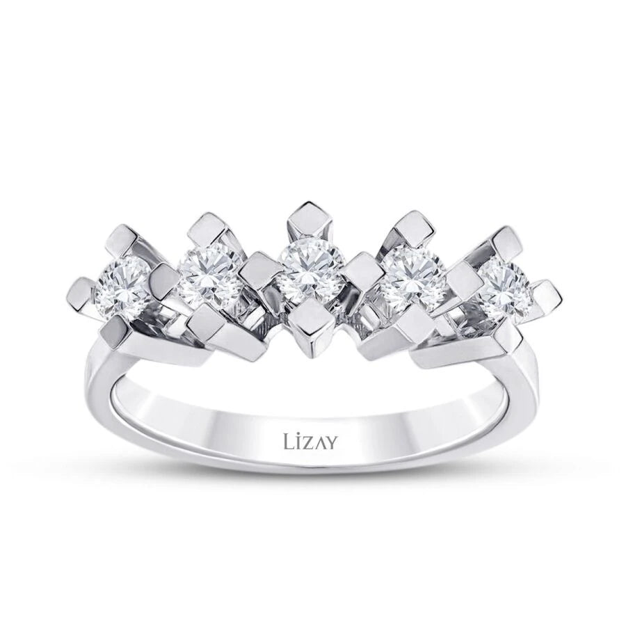 0.50 Carat Diamond Five-Stone Ring