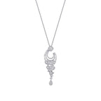 1.77 Carat Diamond Baguette Necklace