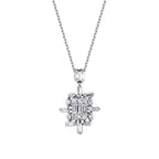 0.26 Carat Diamond Baguette Necklace