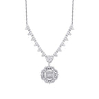 1.03 Carat Diamond Baguette Neckband