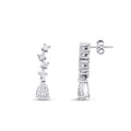 0.28 Carat Diamond Pear Trend Earrings