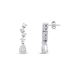 0.28 Carat Diamond Pear Trend Earrings