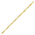 Gold Stone Triangle Bracelet