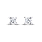 0.90 Carat Diamond Solitaire Earrings