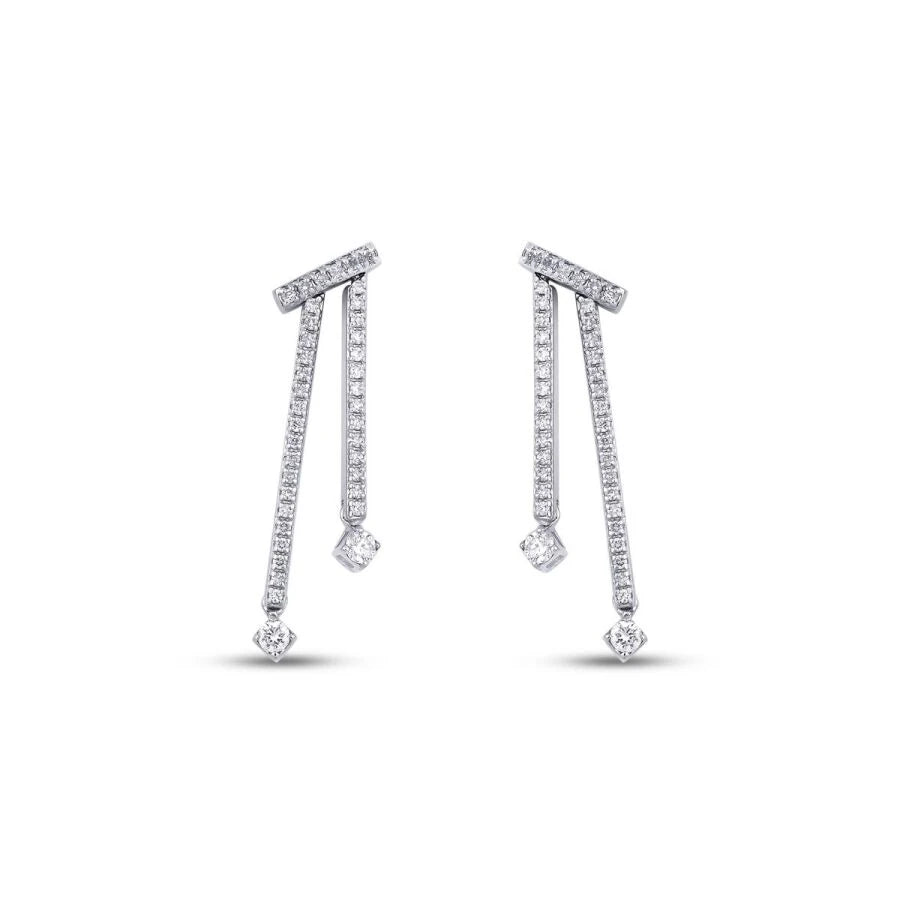0.52 Carat Diamond Trend Earrings