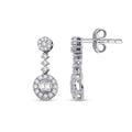 0.36 Carat Diamond Baguette Earrings
