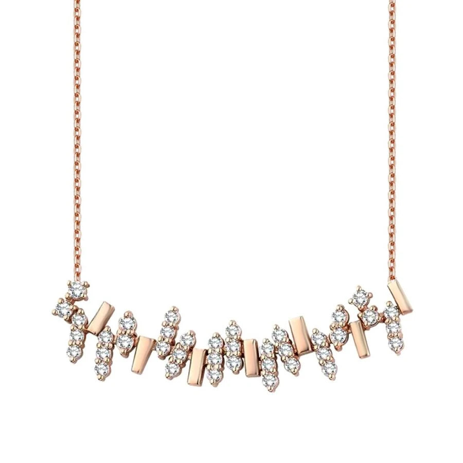 0.82 Carat Diamond Trend Necklace