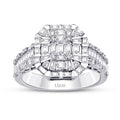1.63 Carat Diamond Baguette Ring