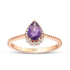 2.45 Carat Diamond Amethyst Set
