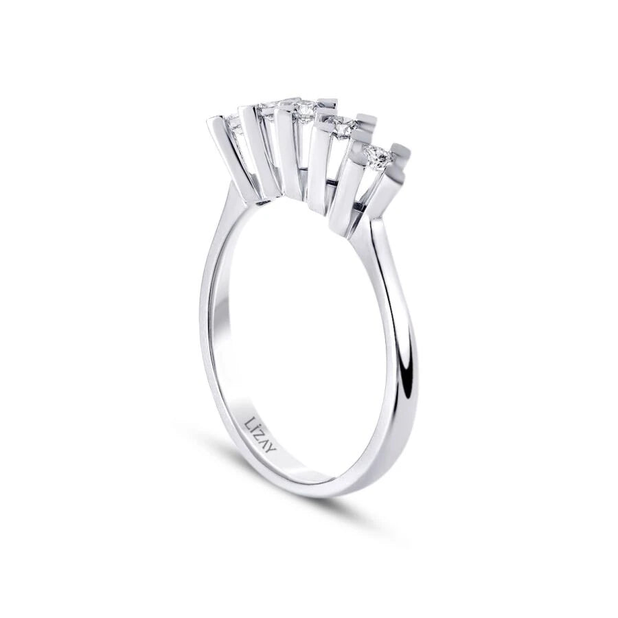 0.30 Carat Diamond Five-Stone Ring